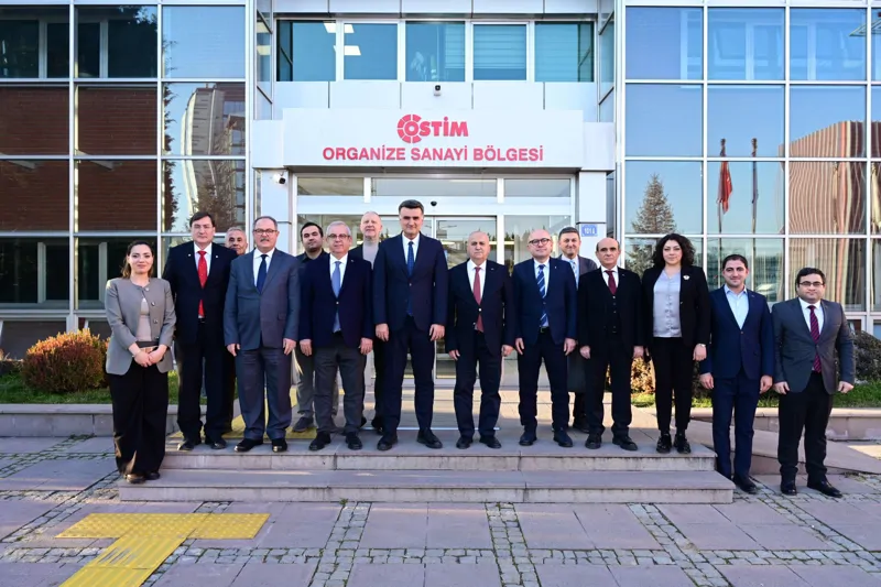 ODTÜ Rektörü Prof. Dr. Ahmet Yozgatlıgil'in OSTİM Ziyareti