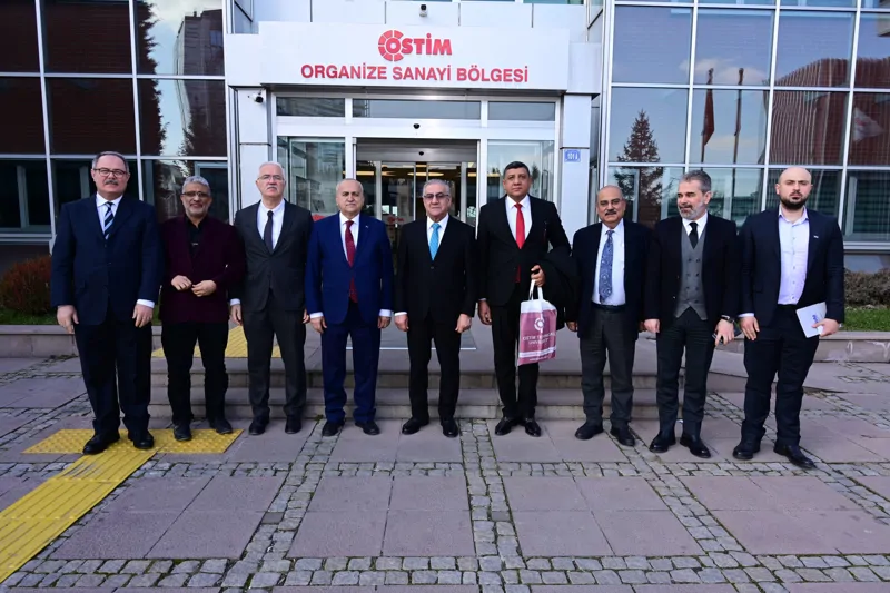 Irak Nahrain Stratejik Araştırmalar Merkezi OSTİM’i Ziyareti