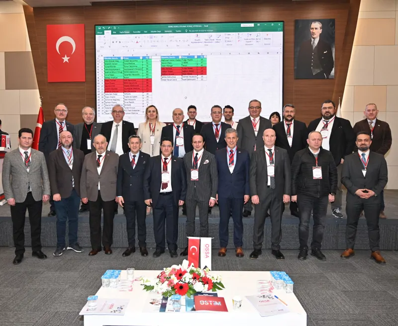 OSSA Yönetim ve Denetim Kurulu Yeni Dönem Görev Dağılımları Gerçekleştirildi