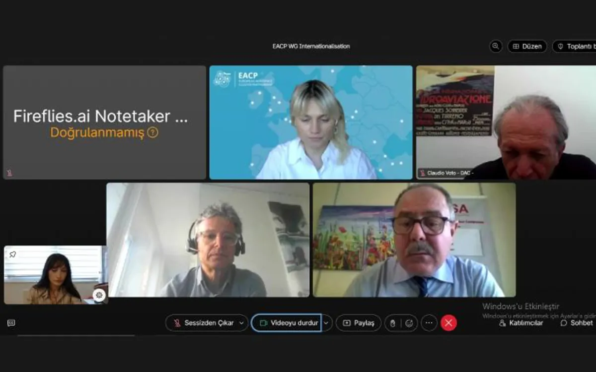 EACP Working Group Toplantısına Katılım Sağlandı