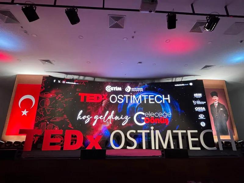 OSSA Desteğiyle Gerçekleşen TEDxOSTİMTECH’te Gelecek Konuşuldu
