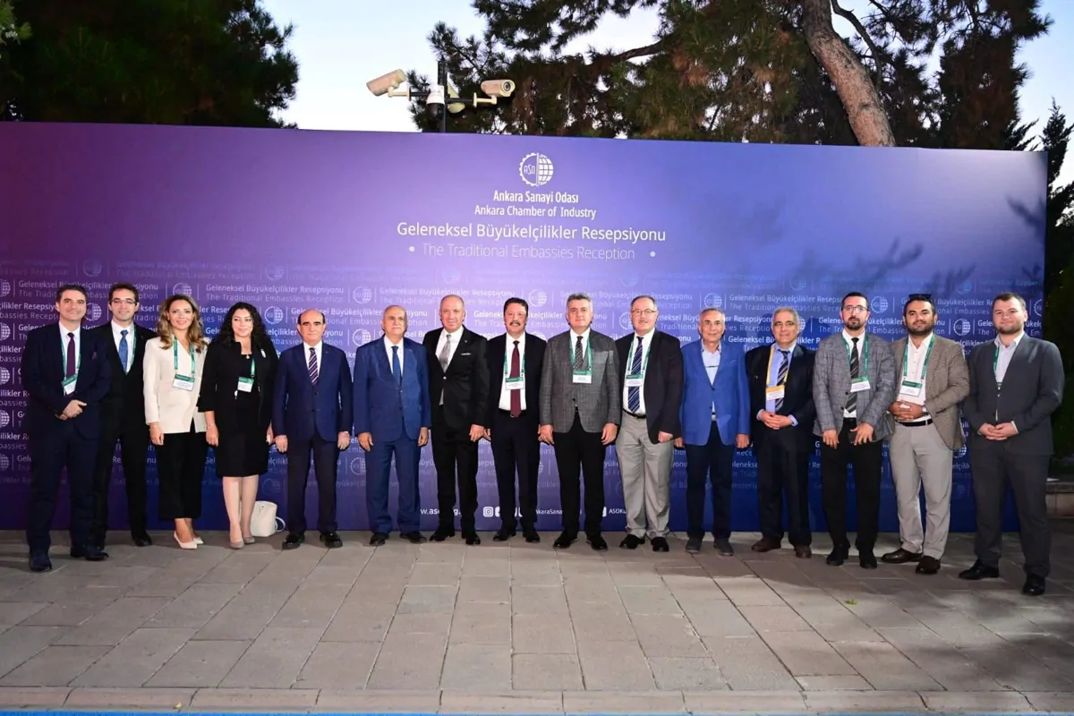 Ankara Sanayi Odası Geleneksel Büyükelçiler Resepsiyonu'na Katılım Sağlandı