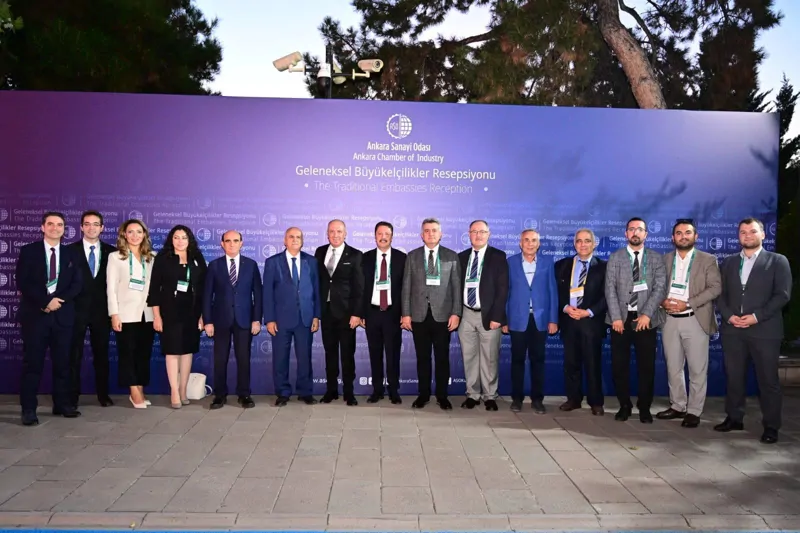 Ankara Sanayi Odası Geleneksel Büyükelçiler Resepsiyonu'na Katılım Sağlandı