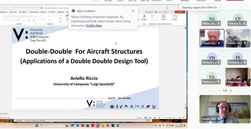 EACP Composites Webinarına Katılım Sağlandı