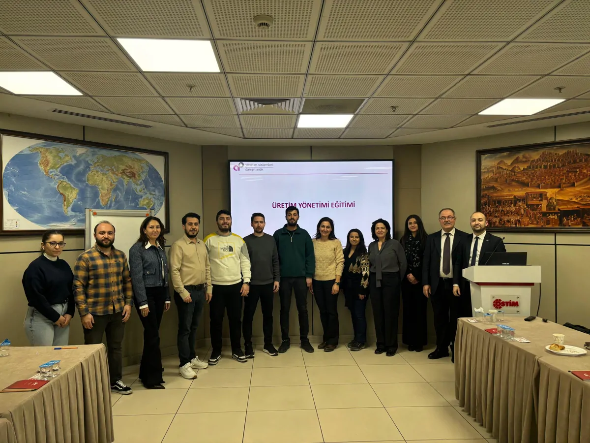 Üretim Yönetimi Eğitimi Gerçekleştirildi