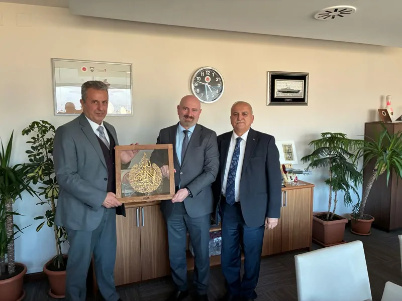 SSB Siber Güvenlik ve Bilgi Sistem Daire Başkanı Sayın Murat Çizgel’e Hayırlı Olsun Ziyareti
