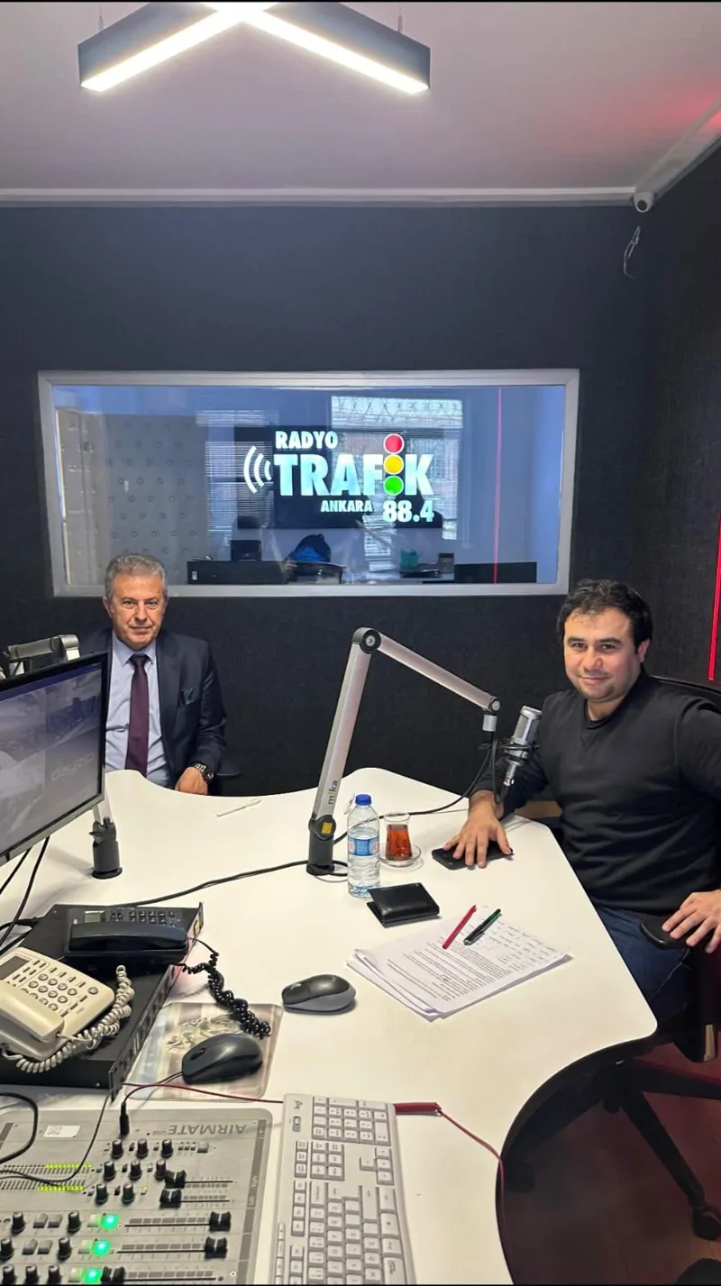 OSSA Yönetim Kurulu Başkanı İbrahim Yarsan Teknoloji Trafiği Adlı Radyo Programına Konuk Oldu