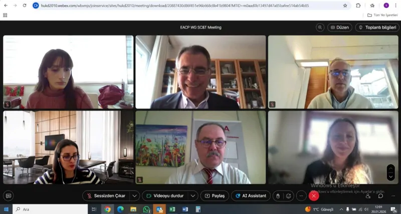 EACP Working Group Toplantısına Katılım Sağlandı