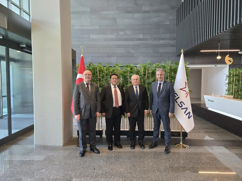 Havelsan Yönetim Kurulu Üyesi Yüksel Aksöz Ziyareti