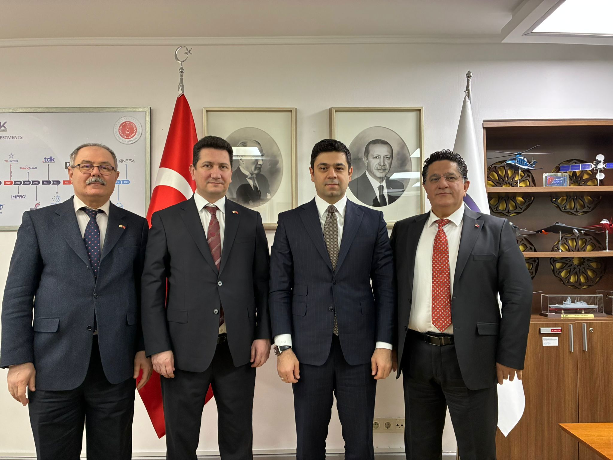 SSTEK SAVUNMA SANAYİ TEKNOLOJİLERİ Genel Müdürü Suat Baylan Ziyareti