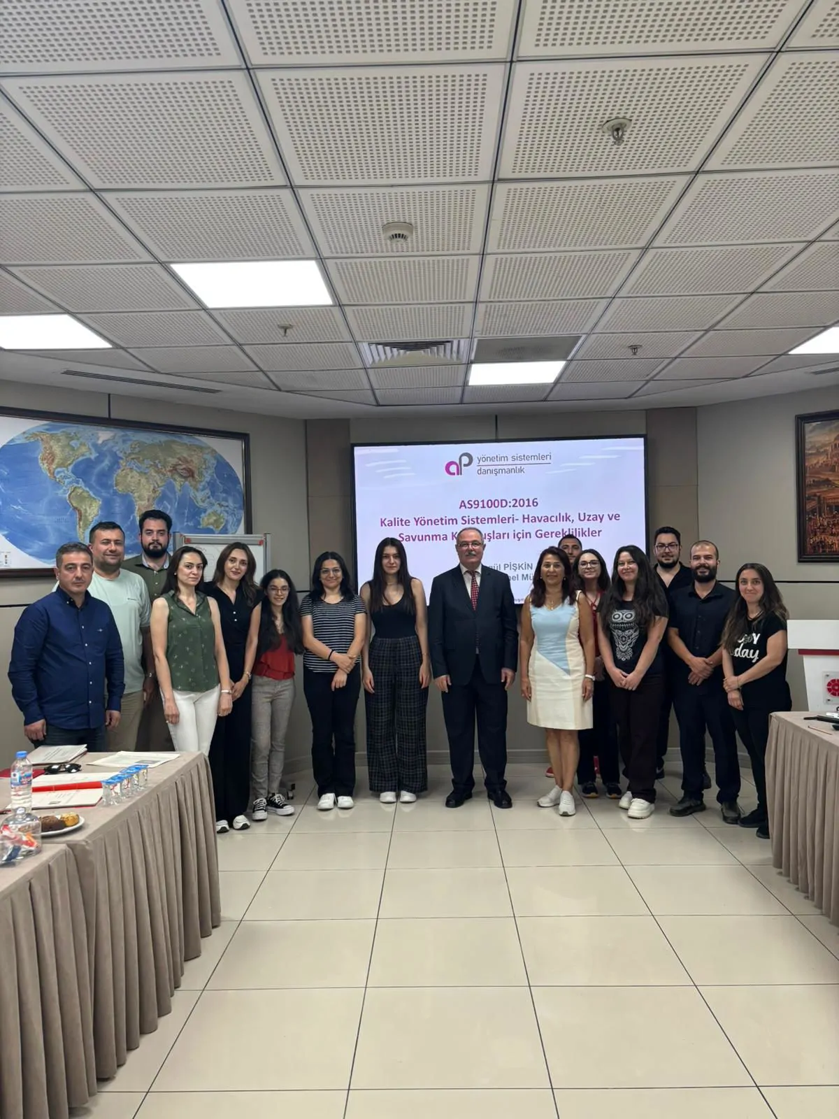 AS9100RevD ve İç Tetkikçi Eğitimi Tamamlandı