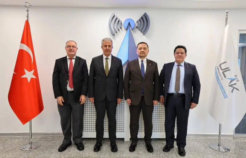 ULAK HABERLEŞME A.Ş. Genel Müdürü Sami Duman'a Hayırlı Olsun Ziyareti