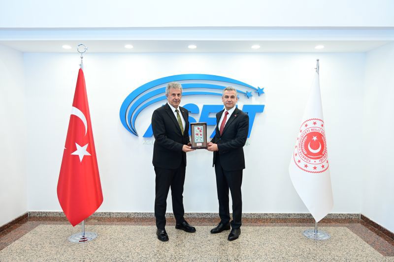 ASFAT Genel Müdür Yardımcısı Tuğgeneral Esat Mahmut Yılmaz ve Strateji ve İç Denetim Başkanı Sıtkı Varlı Ziyareti