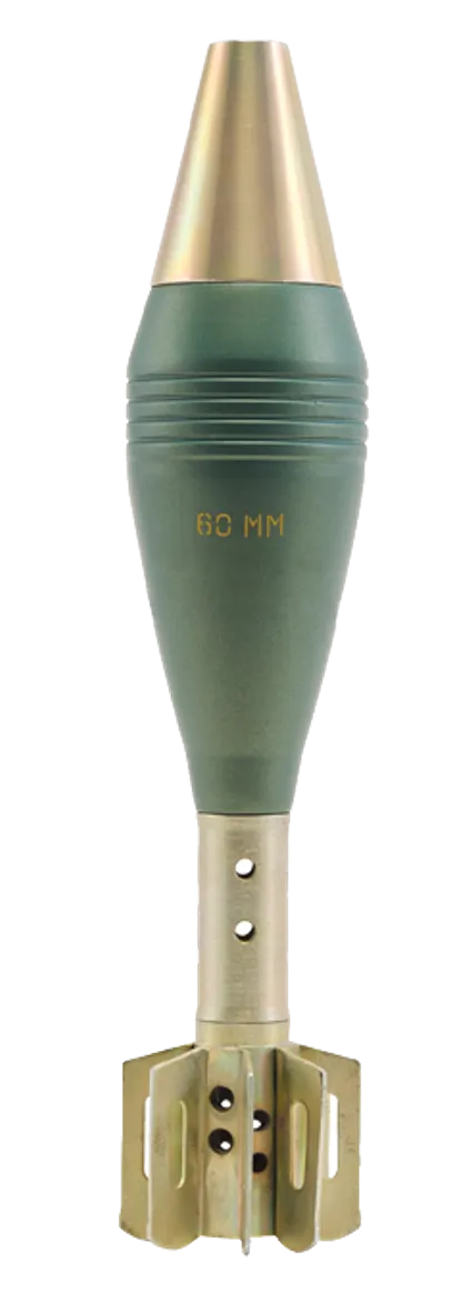 60 mm (HE) Mortar Ammunition