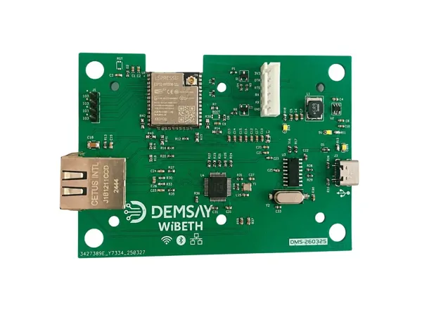 WiBETH – Wi-Fi, Bluetooth ve Ethernet IoT Kontrol Kartı