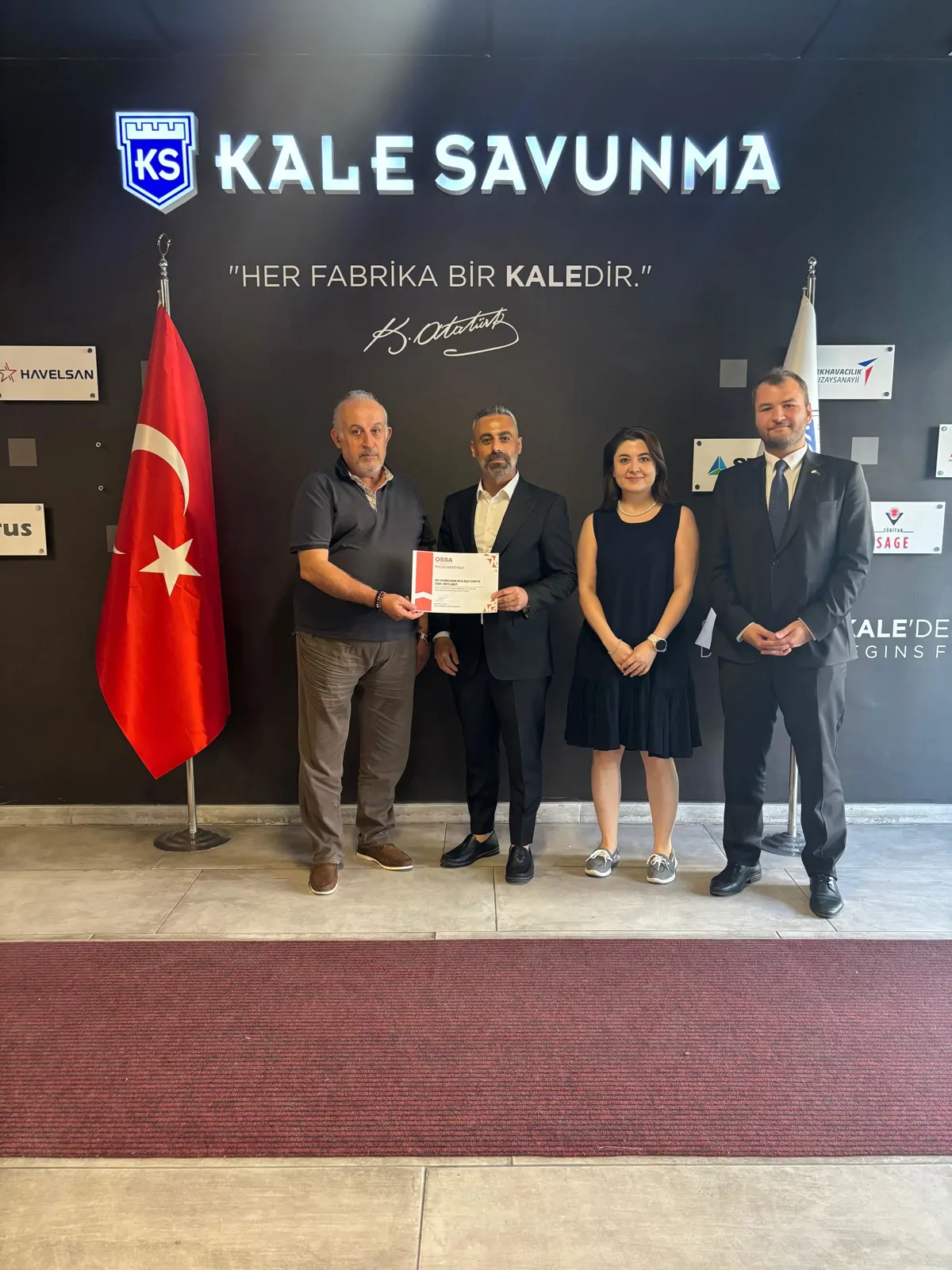 Visit to the Kale Savunma