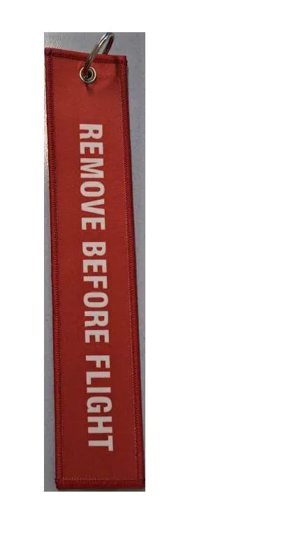 Remove before flight