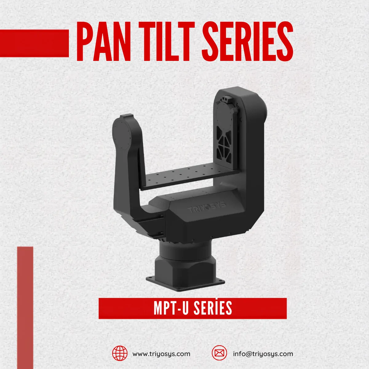 TS-MPT-U Serisi Pan & Tilt Ünitesi