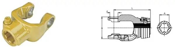 Drive Shafts Components Special Yokes