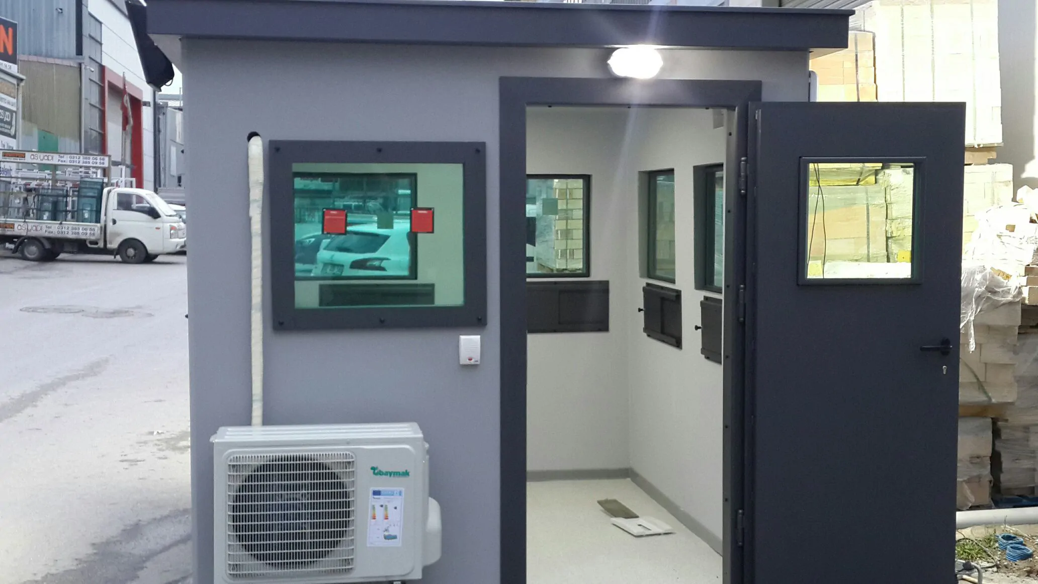 KURŞUN GEÇİRMEZ  GÜVENLİK KABİNLERİ /  BULLETPROOF SECURITY CABINETS