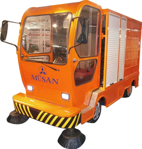 MUSAN Electrically Charged Military Troops Street Sweeper